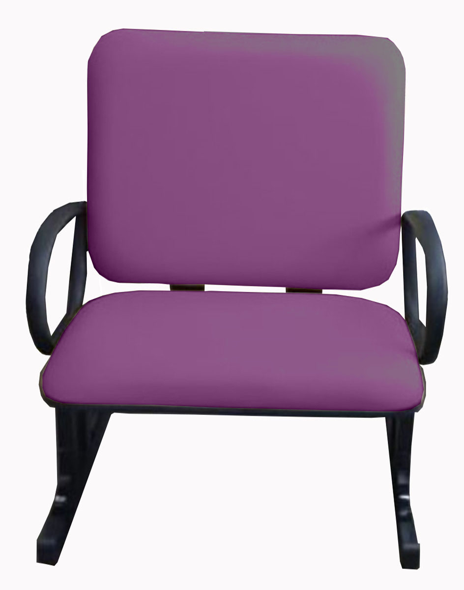 Cadeira de Escritório Linha Bari Suporta até 250kg Roxo