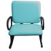 Cadeira de Escritório Linha Eames Suporta até 250kg Verde