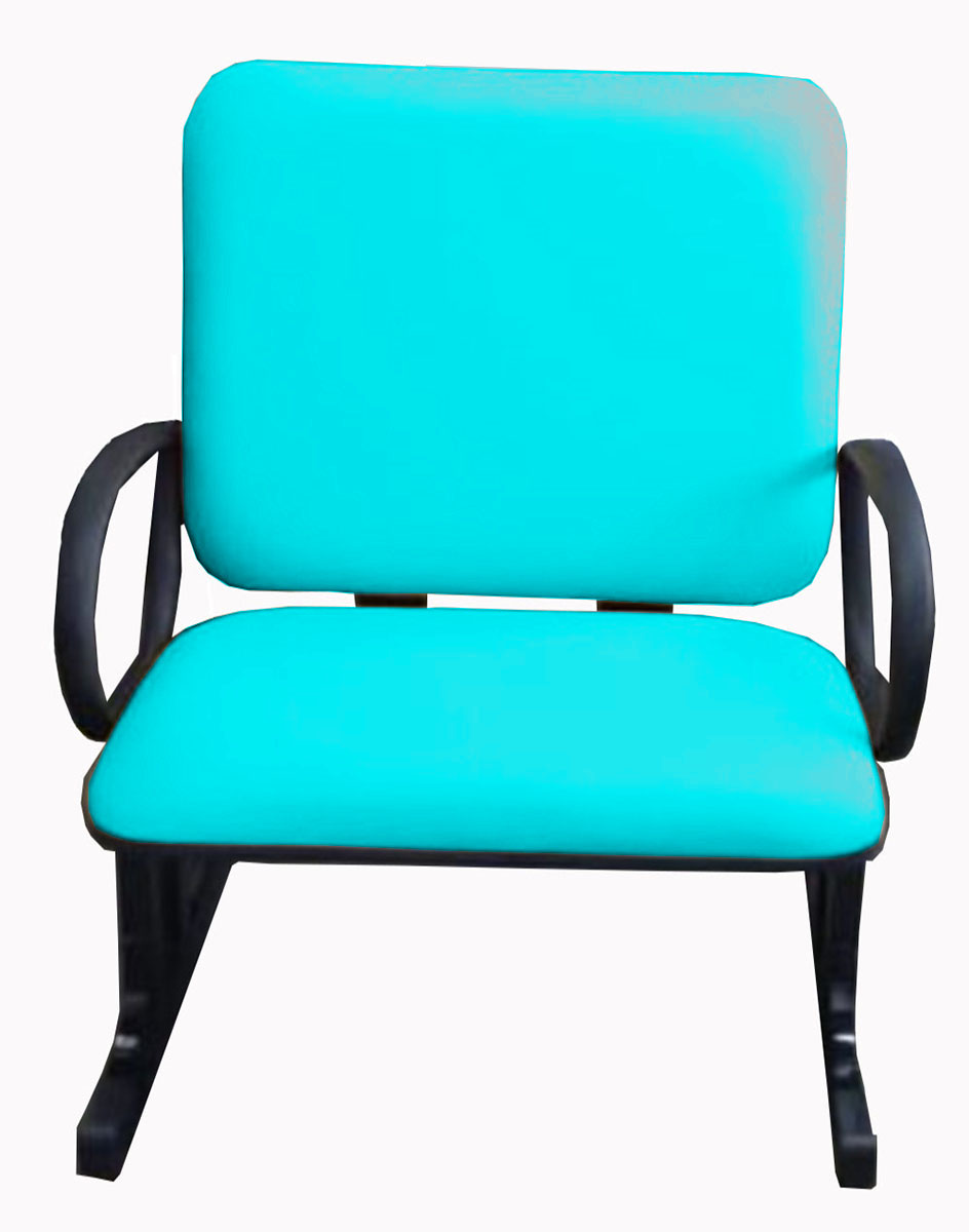 Cadeira de Escritório Linha Eames Suporta até 250kg Verde