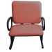 Cadeira de Escritório Linha Eames Suporta até 250kg Vermelho