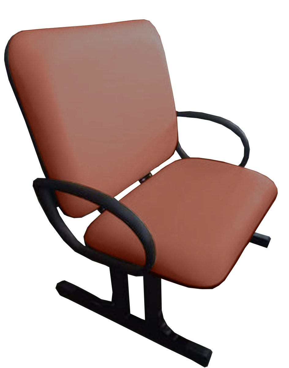 Cadeira de Escritório Linha Eames Suporta até 250kg Vermelho