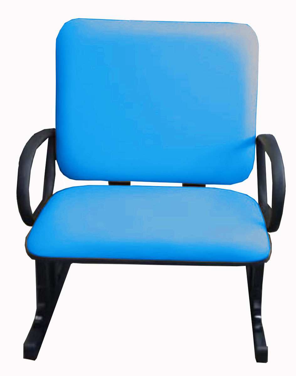 Cadeira de Escritório Linha Genova Suporta até 250kg Azul
