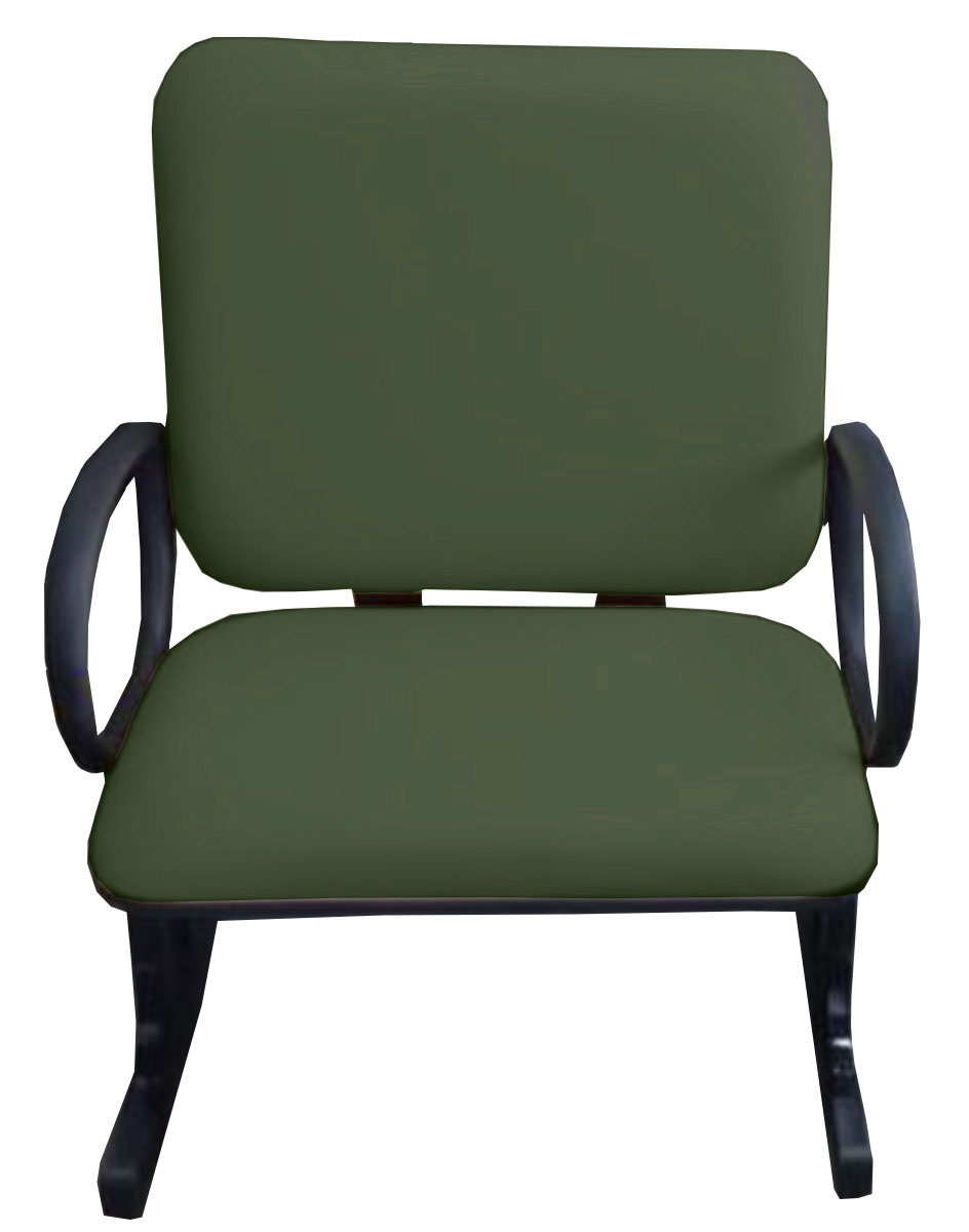 Cadeira de Escritório Linha Genova Suporta até 250kg Verde