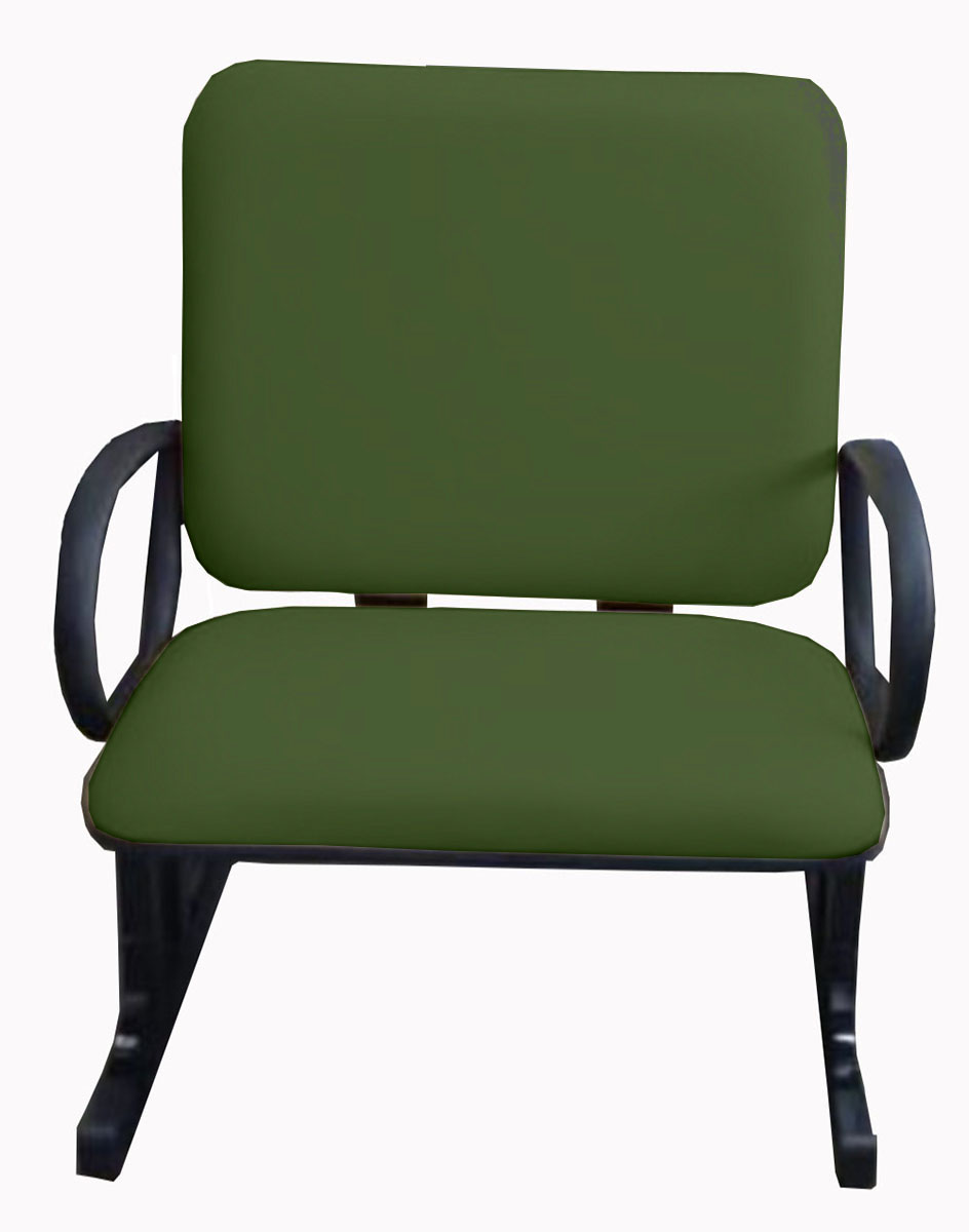 Cadeira de Escritório Linha Genova Suporta até 250kg Verde