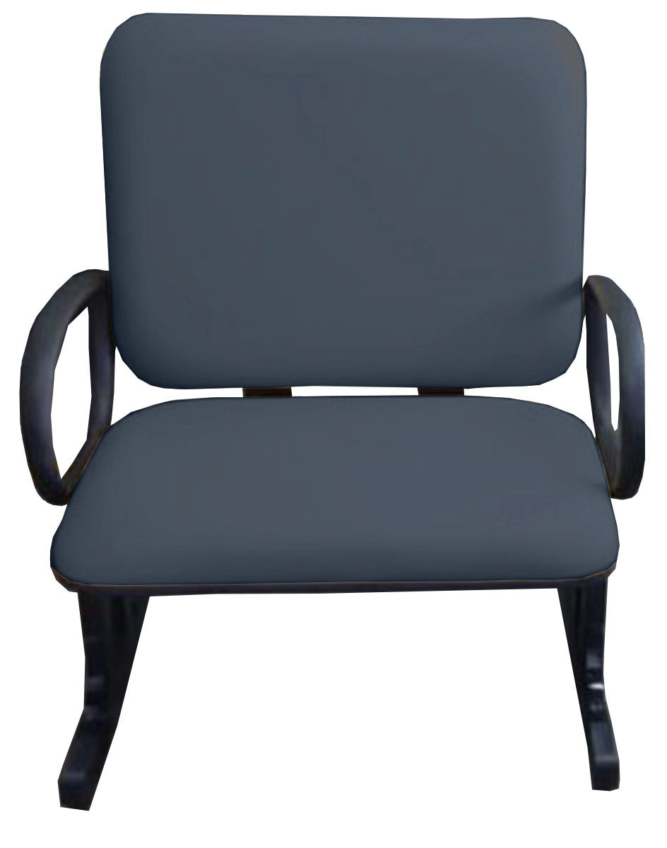 Cadeira de Escritório Linha Padova Suporta até 250kg Azul