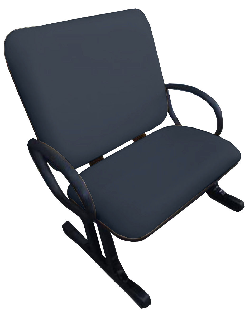 Cadeira de Escritório Linha Padova Suporta até 250kg Azul