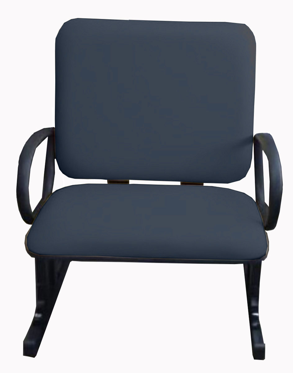 Cadeira de Escritório Linha Padova Suporta até 250kg Azul