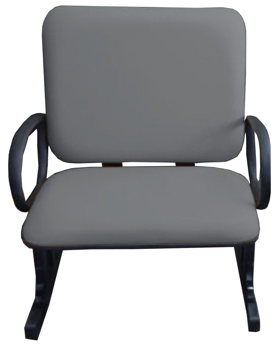 Cadeira de Escritório Linha Plus Size Suporta até 250kg Cinza