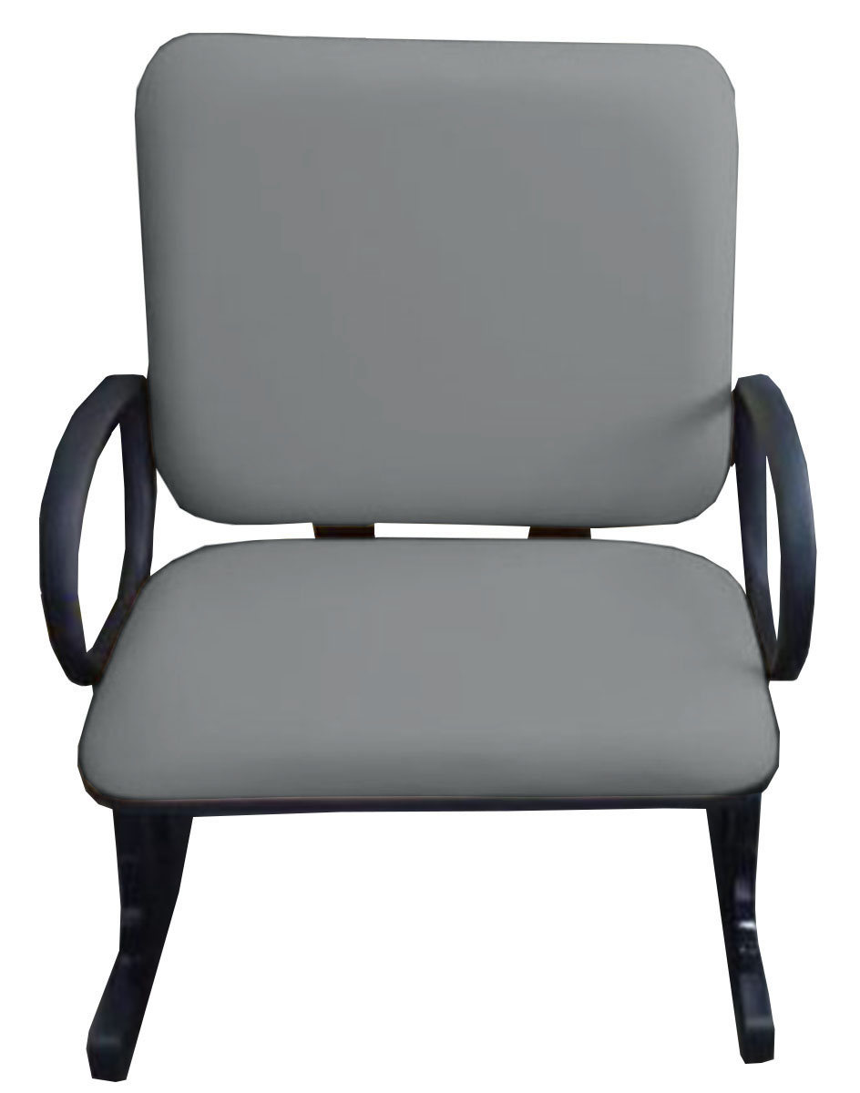 Cadeira de Escritório Linha Plus Size Suporta até 250kg Cinza