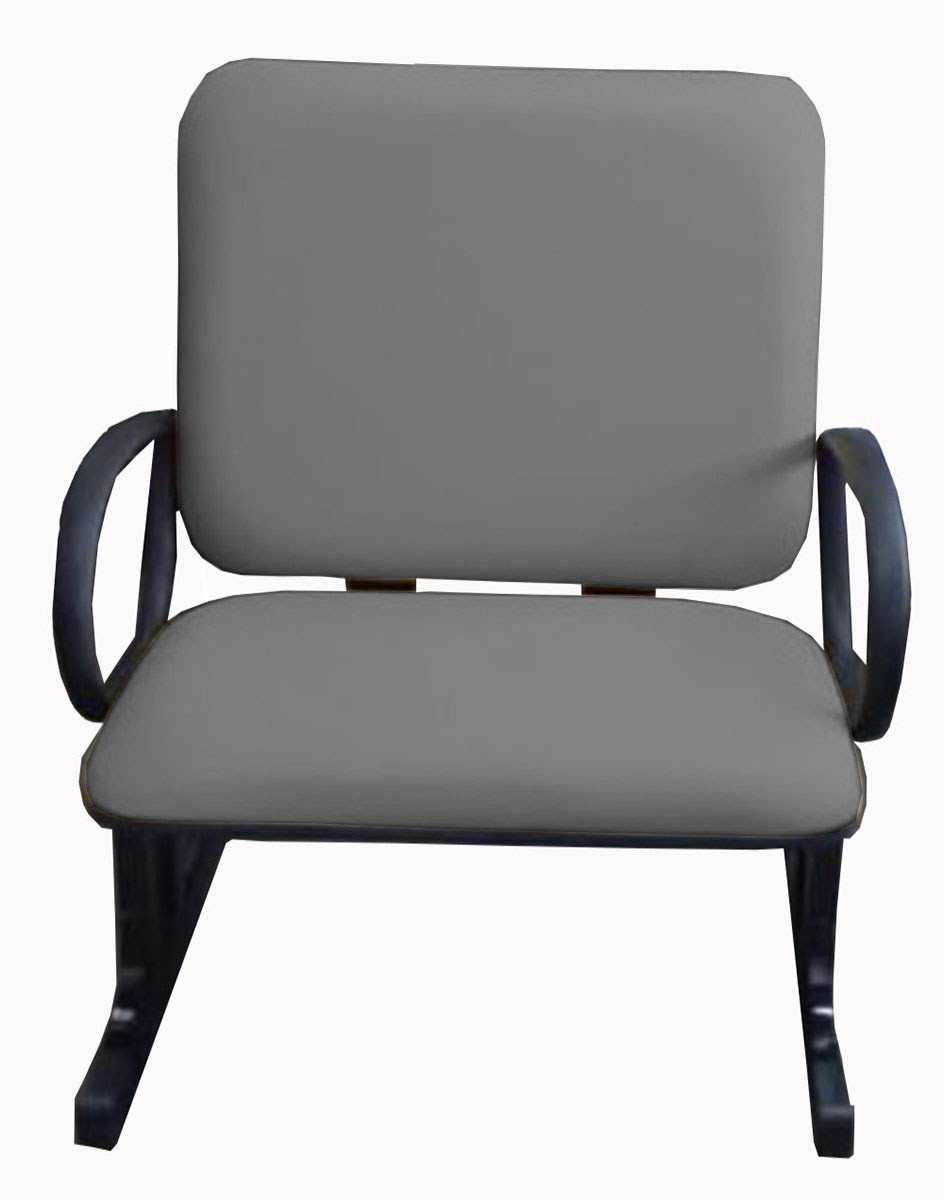 Cadeira de Escritório Linha Plus Size Suporta até 250kg Cinza