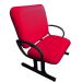 Cadeira de Escritório Linha Plus Size Suporta até 250kg Rosa