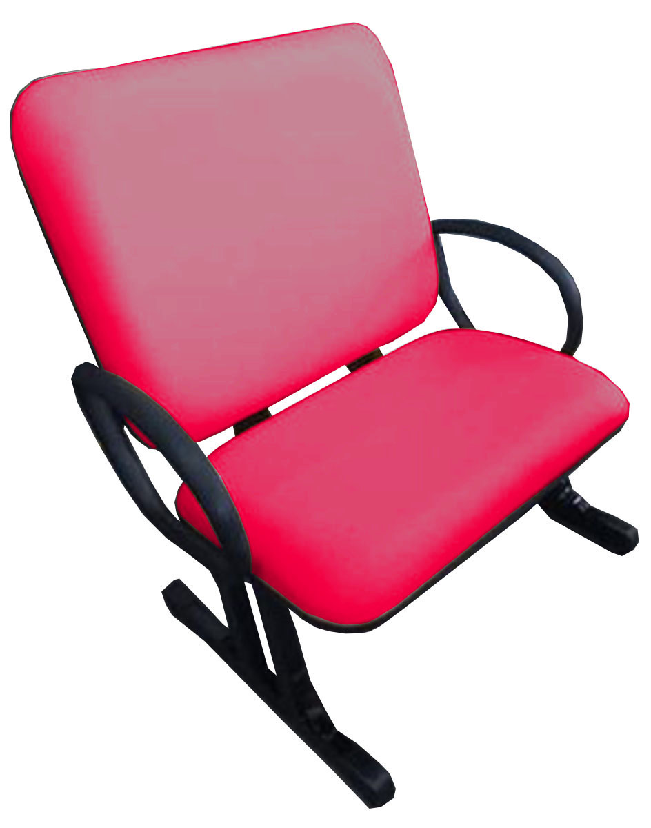 Cadeira de Escritório Linha Plus Size Suporta até 250kg Rosa