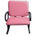 Cadeira de Escritório Linha Plus Size Suporta até 250kg Rosa