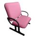 Cadeira de Escritório Linha Plus Size Suporta até 250kg Rosa