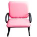 Cadeira de Escritório Linha Plus Size Suporta até 250kg Rosa