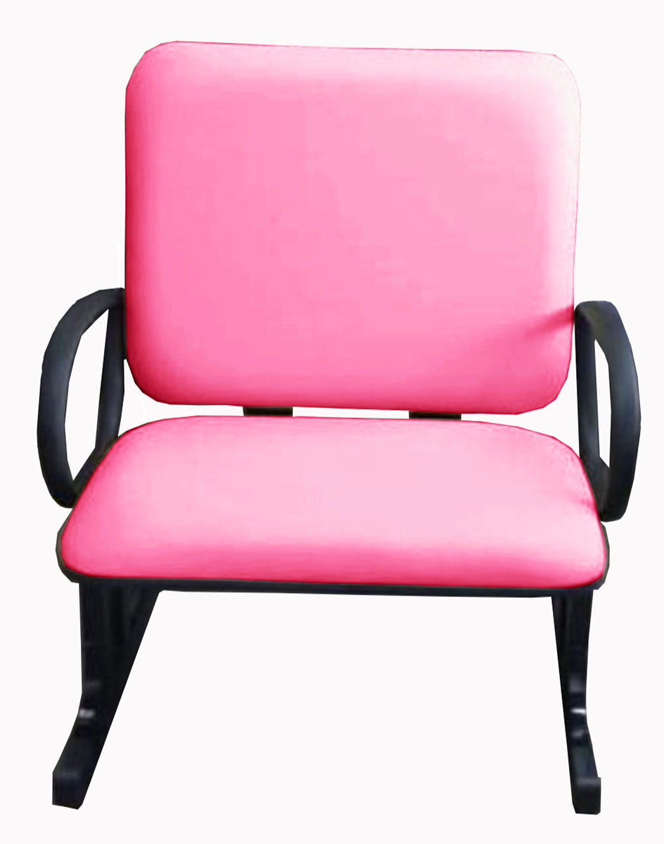 Cadeira de Escritório Linha Plus Size Suporta até 250kg Rosa