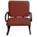 Cadeira de Escritório Linha Plus Size Suporta até 250kg Vermelho