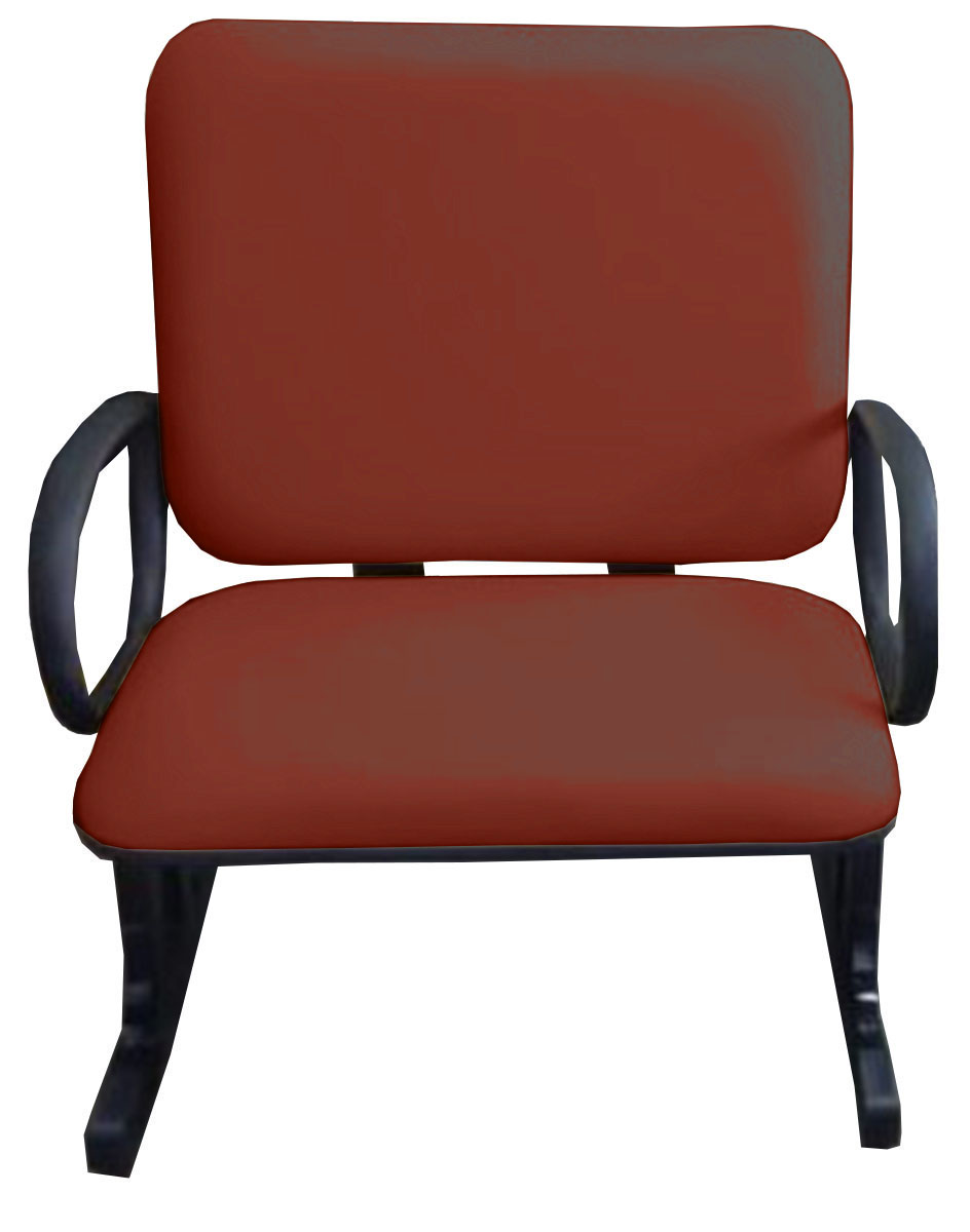 Cadeira de Escritório Linha Plus Size Suporta até 250kg Vermelho