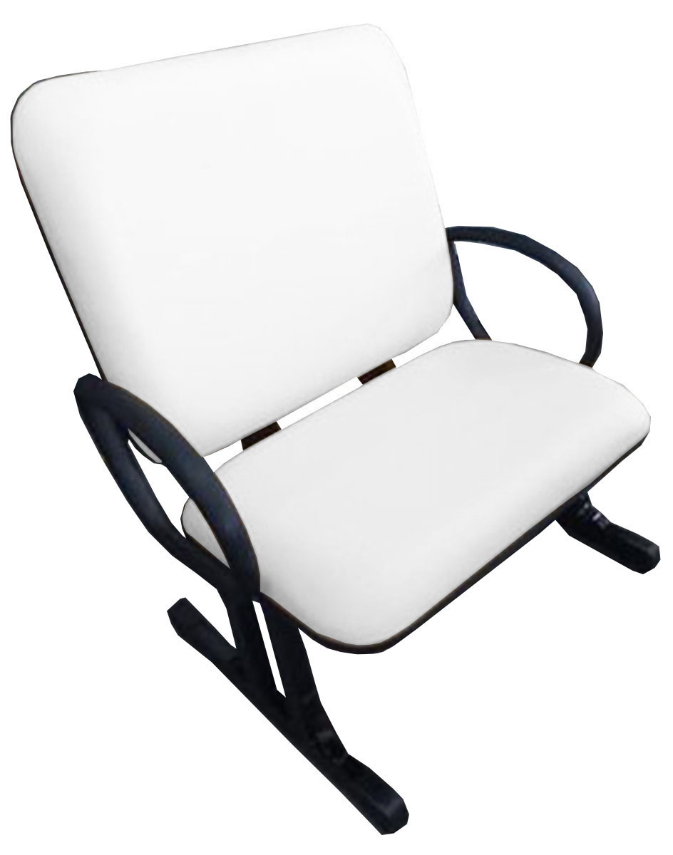 Cadeira de Escritório Linha Reggio Suporta até 250kg Branco