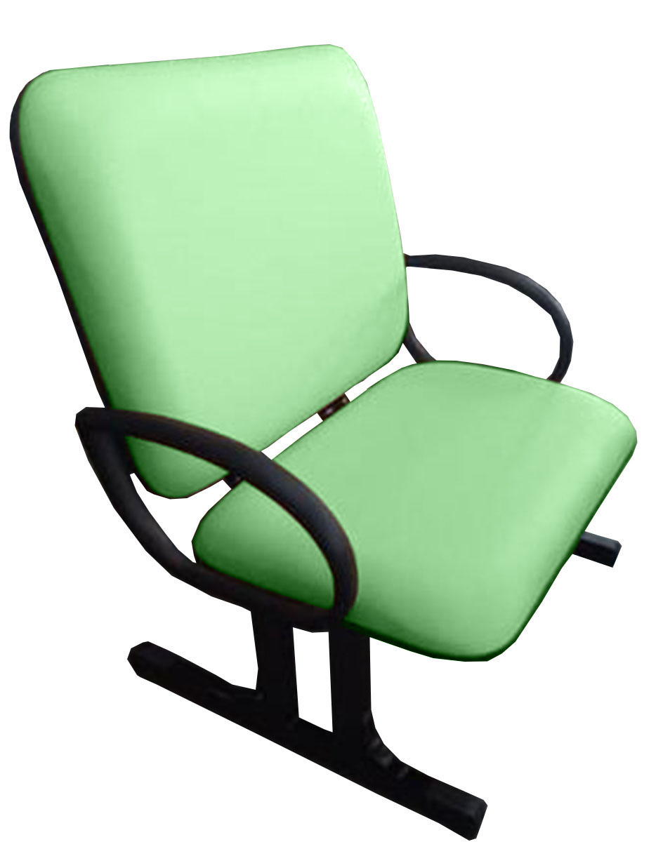 Cadeira de Escritório Linha Torino Suporta até 250kg Verde