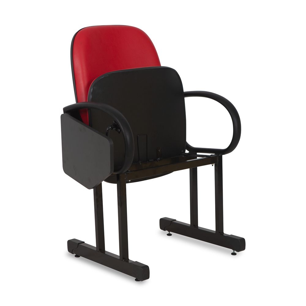 Cadeira para Audítório, Faculdades e Escolas Cor: Vermelho