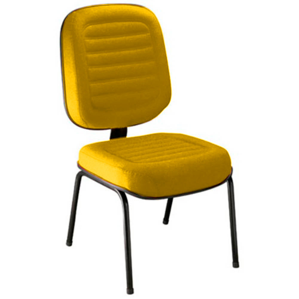 Cadeira para Auditório e Salas de Convenções Diretor Gomada Linha Blenda Amarelo