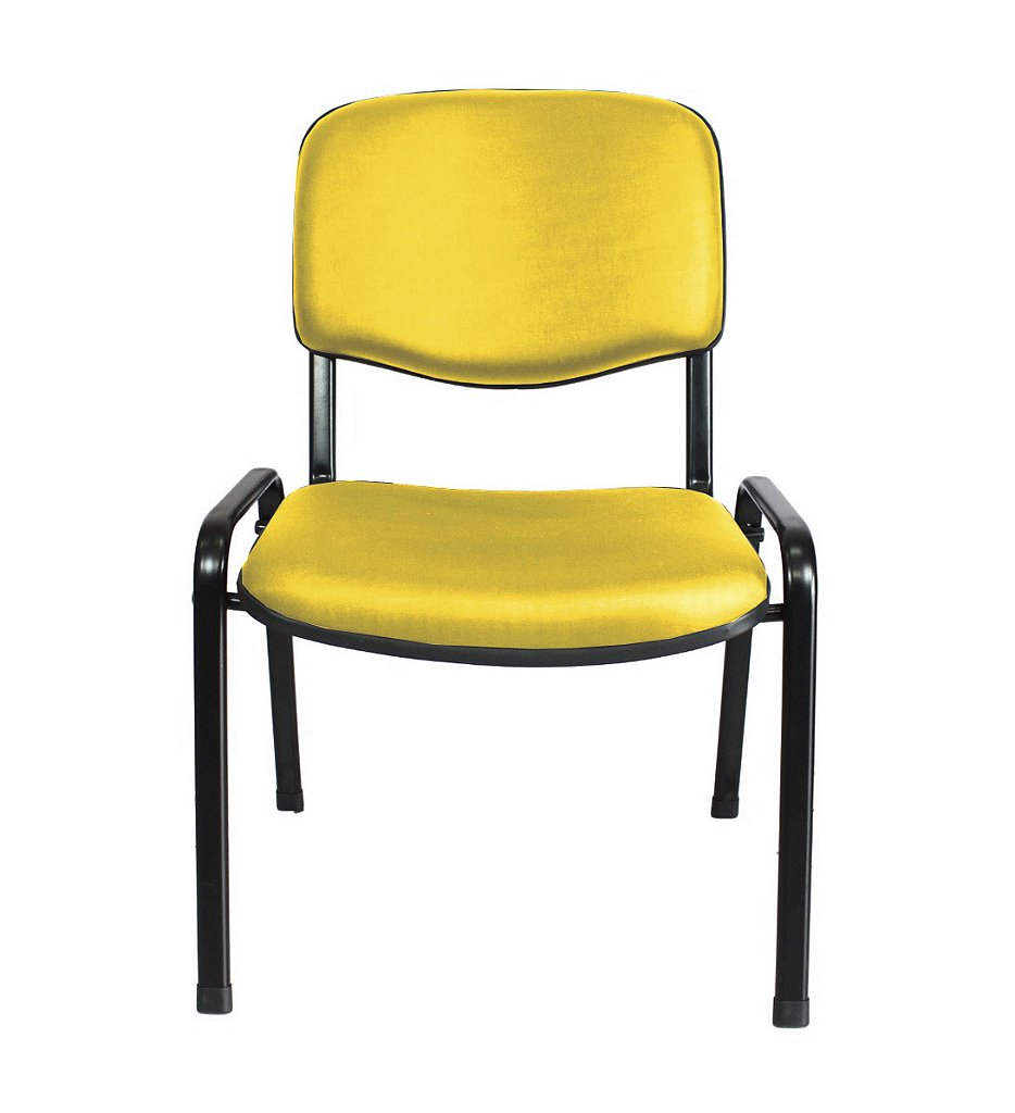 Cadeira para Auditórios Linha Hotel Auditório Amarelo