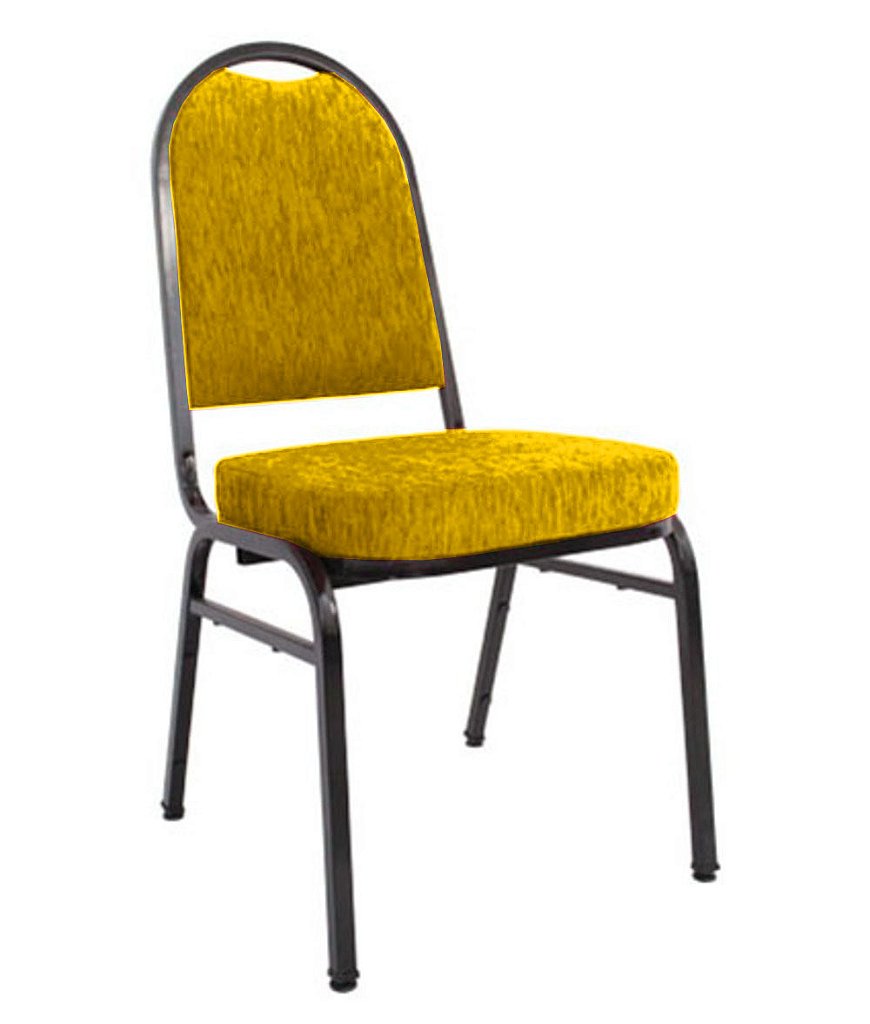 Cadeira para Hotel e Auditório Linha Hotel Amarelo