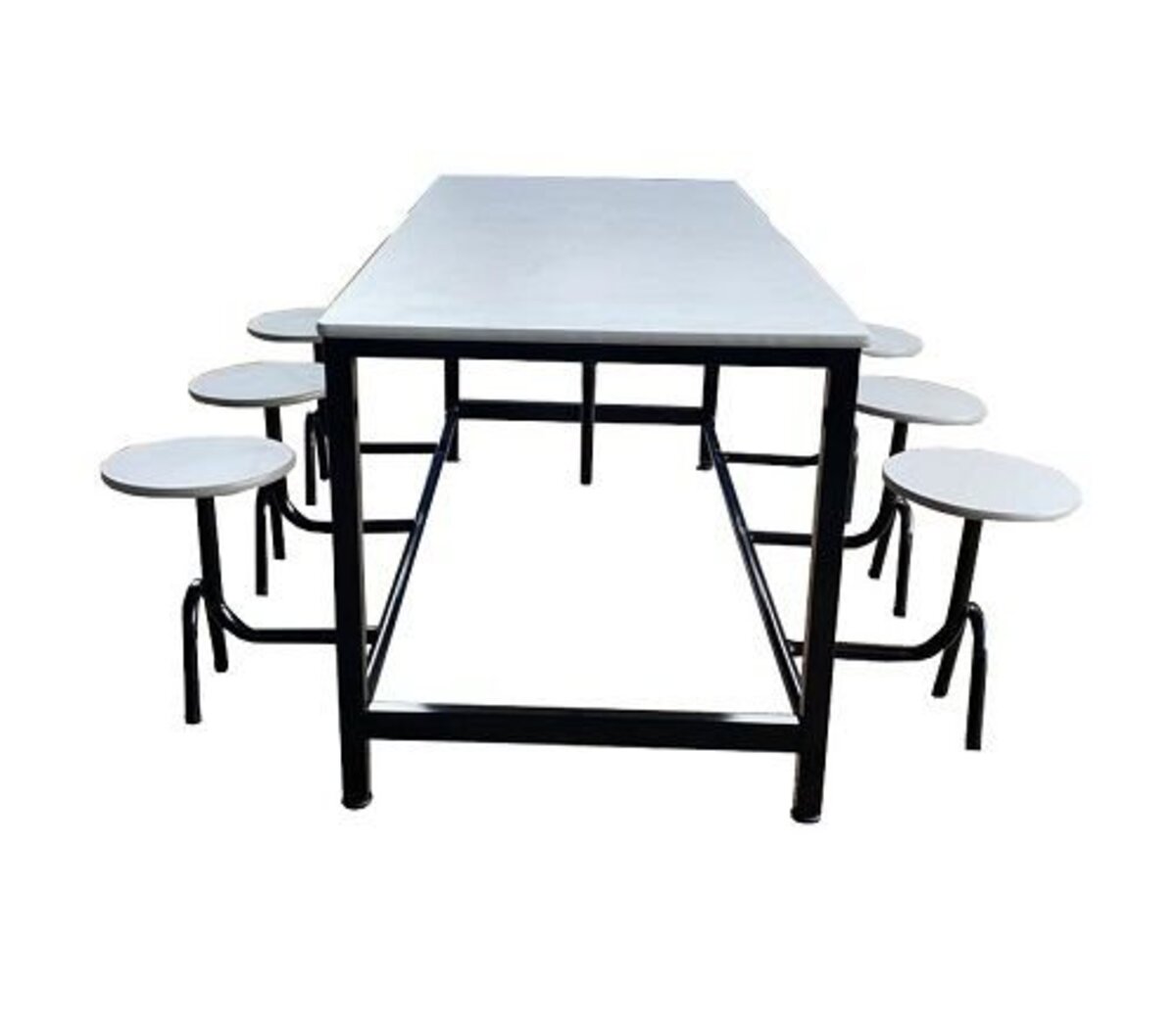 Mesa 06 Lugares Linha Romana Cinza