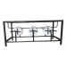 Mesa 06 Lugares Linha Romana Cinza