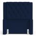 Cabeceira Atena Para Cama Box Solteiro 90cm Capitonê com Frame Suede Azul Marinho - Desk Design