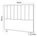 Cabeceira Cama Box Casal Cora 140cm Sintético Branco - Desk Design