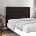 Cabeceira Cama Box Casal Dahlia 140cm Com Frame Sintético Marrom - Desk Design