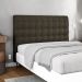 Cabeceira Cama Box Casal Dahlia 140cm Com Frame Suede Marrom - Desk Design