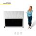 Cabeceira Cama Box Casal Dallas 140cm Corano Branco - Desk Design