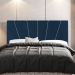 Cabeceira Cama Box Casal Dallas 140cm Veludo Azul - Desk Design