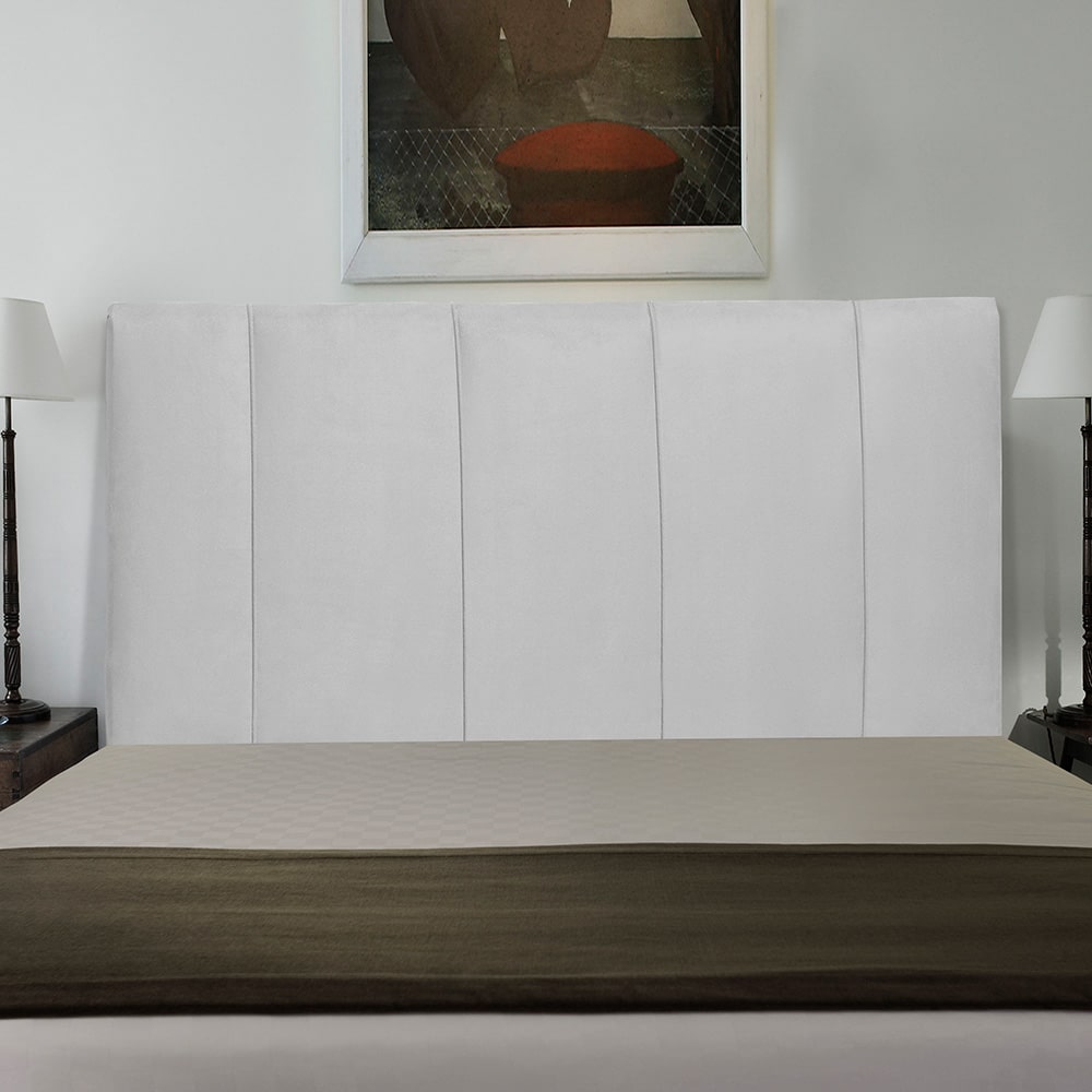 Cabeceira Cama Box Casal Donna 140cm Corano Branco - Desk Design