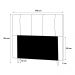 Cabeceira Cama Box Casal Donna 140cm Corano Branco - Desk Design