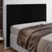 Cabeceira Cama Box Casal Ferrara 140cm Suede Preto - Desk Design