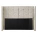 Cabeceira Cama Box Casal Gioconda 140cm Com Frame Suede Bege - Desk Design