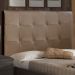 Cabeceira Cama Box Casal King Luna 193cm Corano Marrom - Desk Design