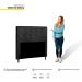 Cabeceira Cama Box Casal King Luna 193cm Corano Preto - Desk Design