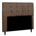 Cabeceira Cama Box Casal King Luna 193cm Suede Marrom - Desk Design