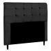 Cabeceira Cama Box Casal King Luna 193cm Suede Preto - Desk Design