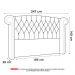 Cabeceira Cama Box Casal King Size Adelle 195cm Com Frame Veludo Azul Escuro - Desk Design
