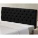 Cabeceira Cama Box Casal King Size Cristal 195cm Corino Preto - Desk Design