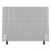 Cabeceira Cama Box Casal King Size Dahlia 195cm Com Frame Sintético Branco - Desk Design
