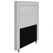 Cabeceira Cama Box Casal King Size Luxor 195cm com Tachas e Frame Corano Branco - Desk Design