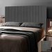 Cabeceira Cama Box Casal King Size Nala 195cm Linho Cinza - Desk Design
