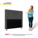 Cabeceira Cama Box Casal King Size Nala 195cm Linho Cinza - Desk Design